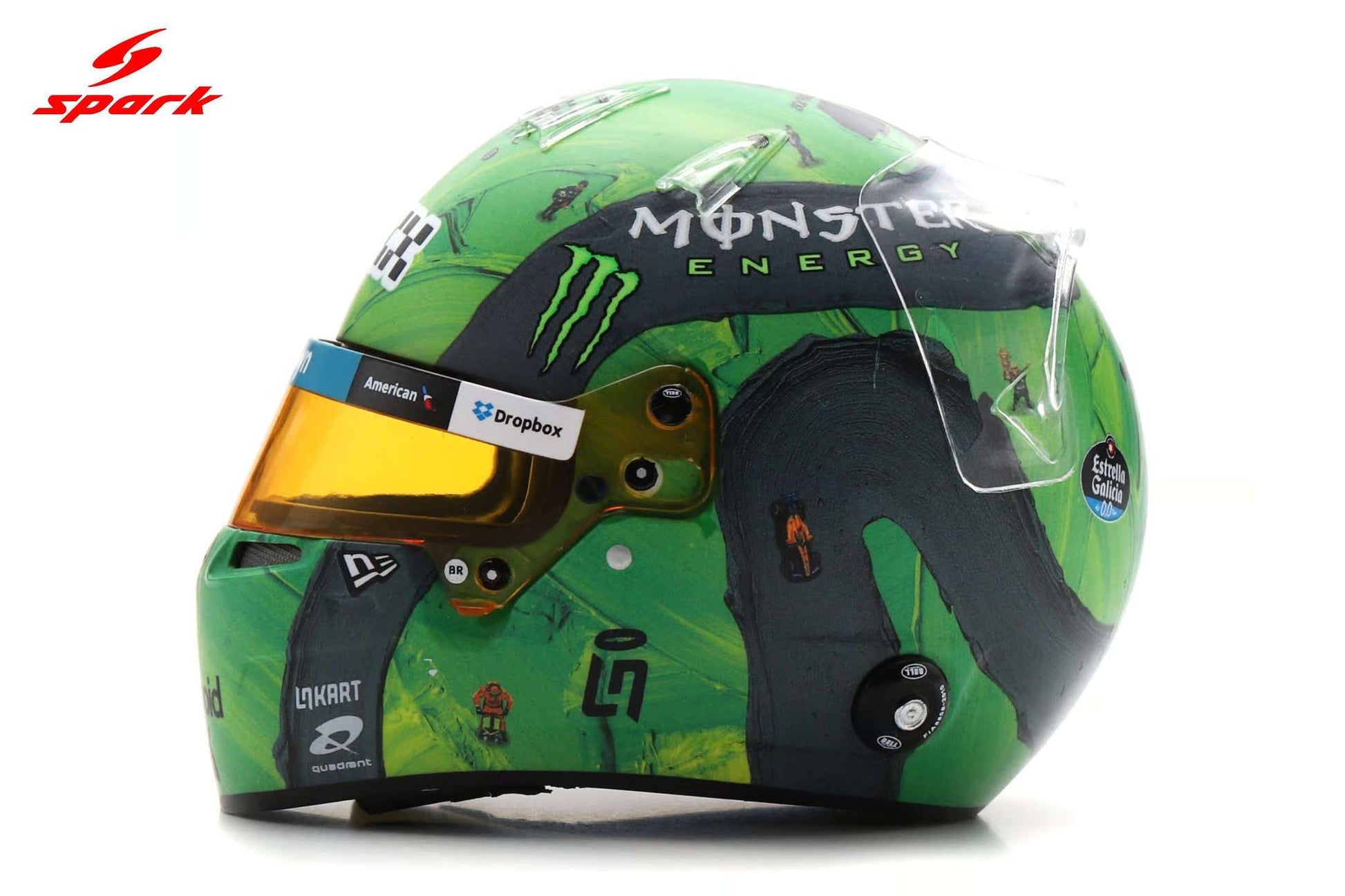 Spark-Model Mclaren F1 Team MCL39 L. Norris Helmet Las Vegas 2025 1:5 STM Diecast Default Title Default Title-