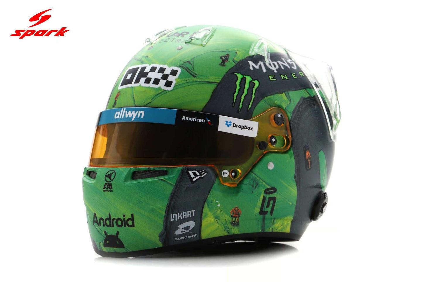 Spark-Model Mclaren F1 Team MCL39 L. Norris Helmet Las Vegas 2025 1:5 Cartsfy Inc.