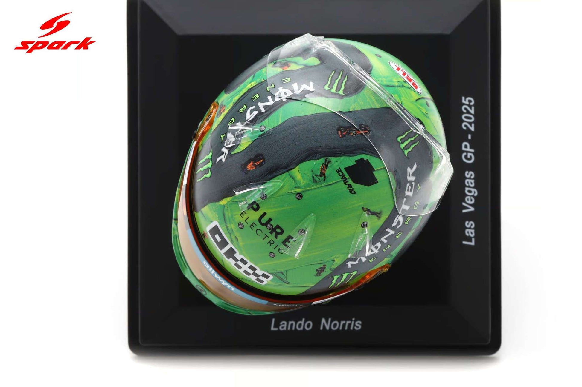 Spark-Model Mclaren F1 Team MCL39 L. Norris Helmet Las Vegas 2025 1:5 STM Diecast Default Title Default Title-