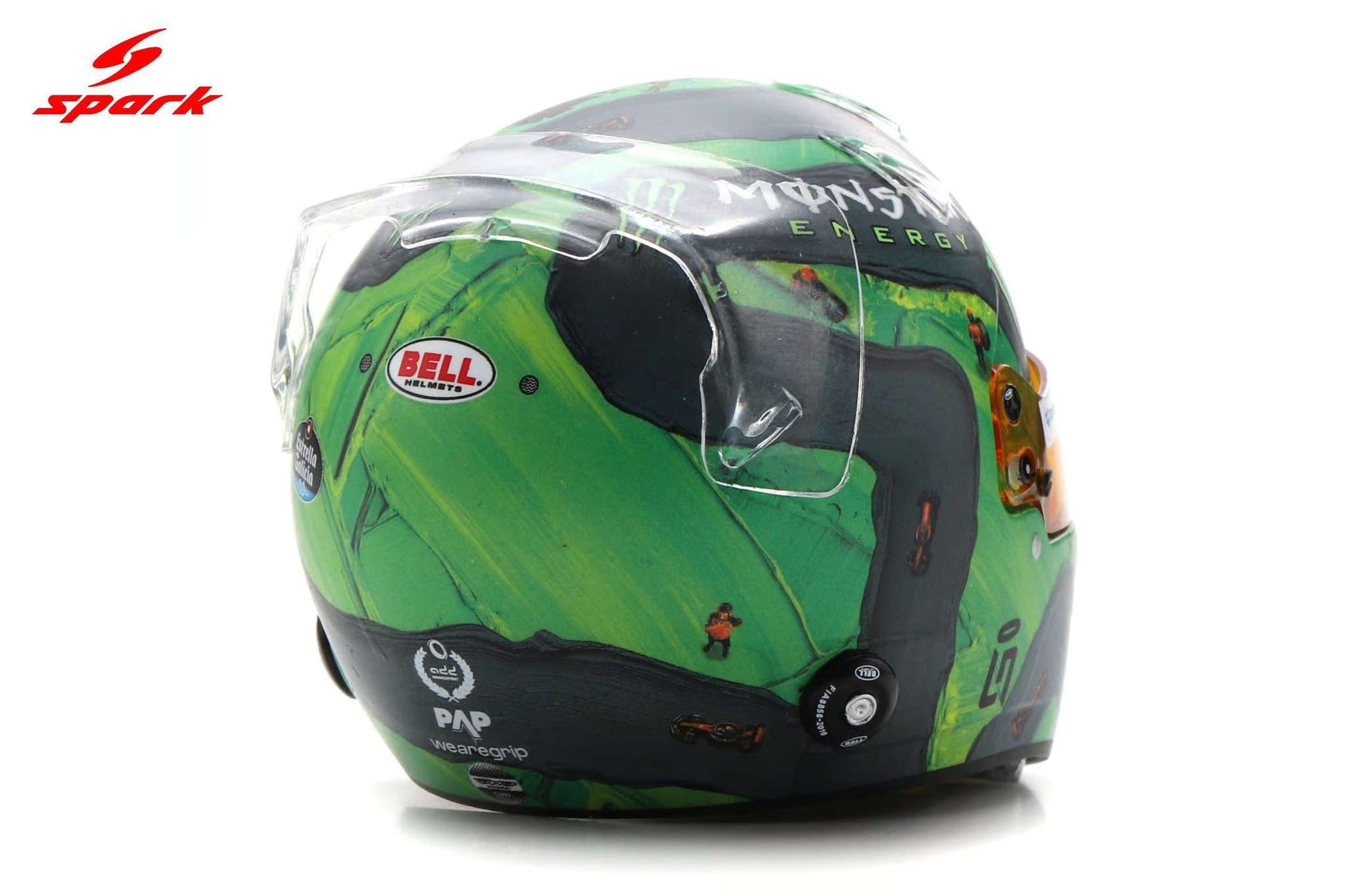 Spark-Model Mclaren F1 Team MCL39 L. Norris Helmet Las Vegas 2025 1:5 STM Diecast Default Title Default Title-