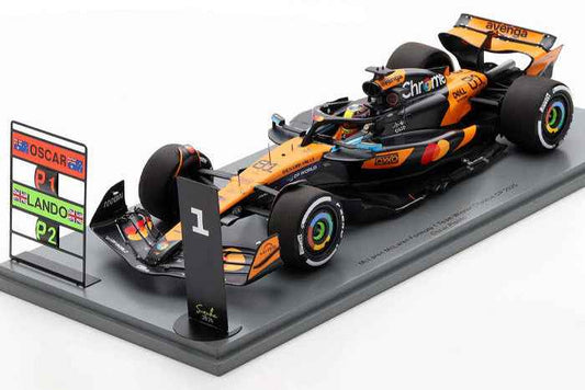 Spark-Model Mclaren F1 Team MCL39 Oscar Piastri #81 Winner Chinese GP 2025 1:18 Cartsfy Inc.