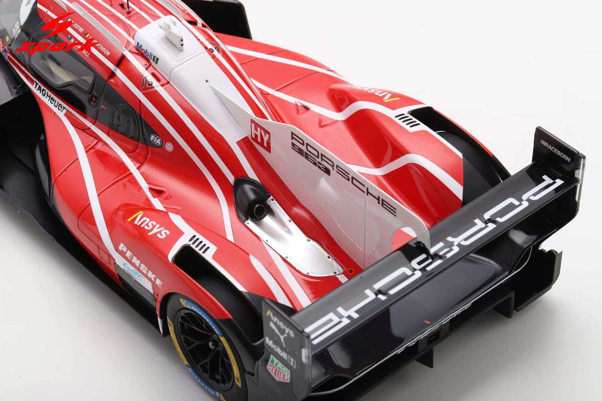 Spark Model Porsche 963 #6 Penske IMSA 2nd Le Mans 24hrs 2025 1:18 WITH DISPLAY Cartsfy Inc.