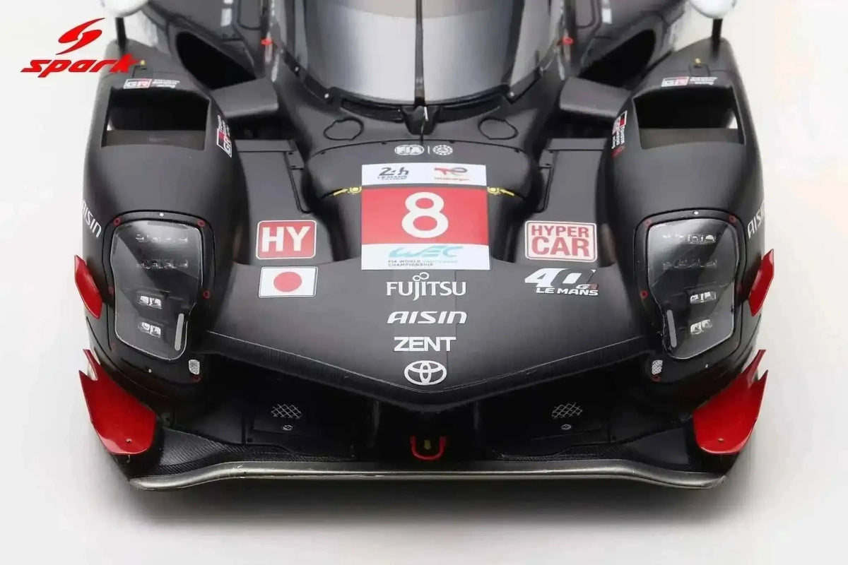 Spark Model Toyota GR010 Hybrid LMDh Team Toyota Gazoo Racing #8 WEC 24hrs Le Mans 2025 Black 1:18 WITH DISPLAY Cartsfy Inc.