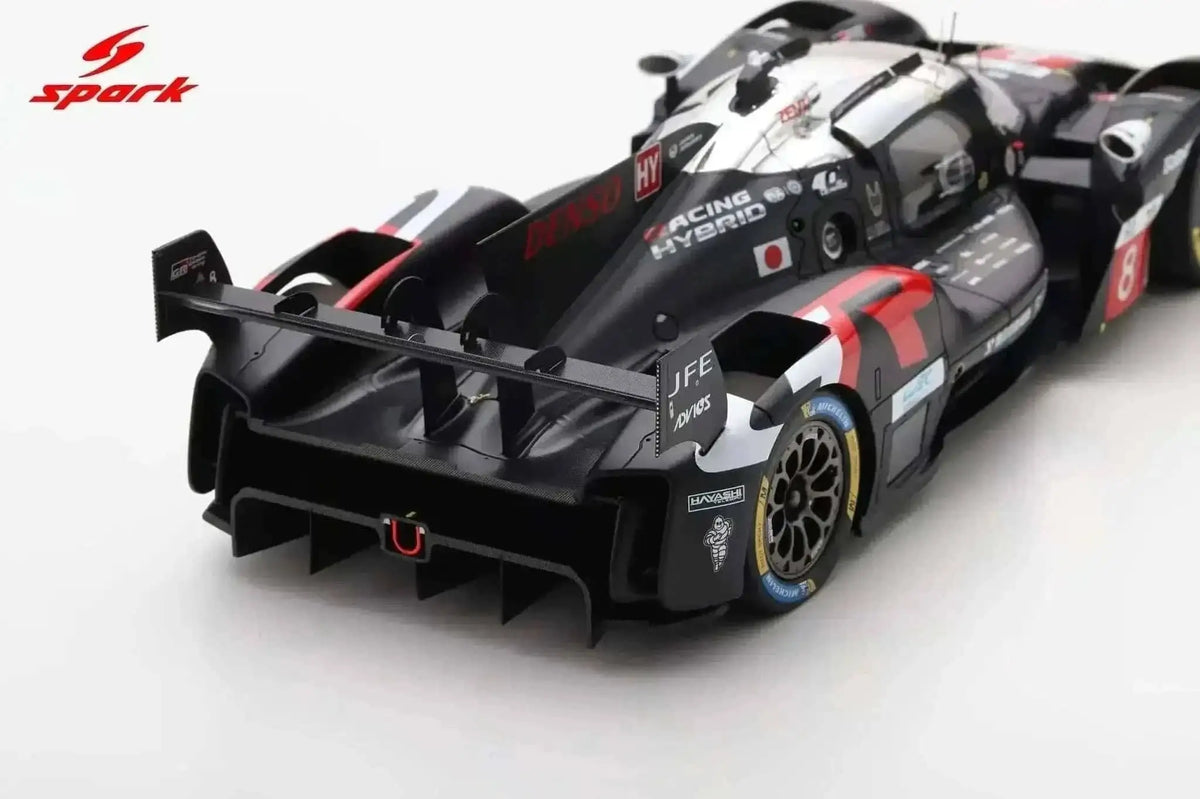 Spark Model Toyota GR010 Hybrid LMDh Team Toyota Gazoo Racing #8 WEC 24hrs Le Mans 2025 Black 1:18 WITH DISPLAY Cartsfy Inc.