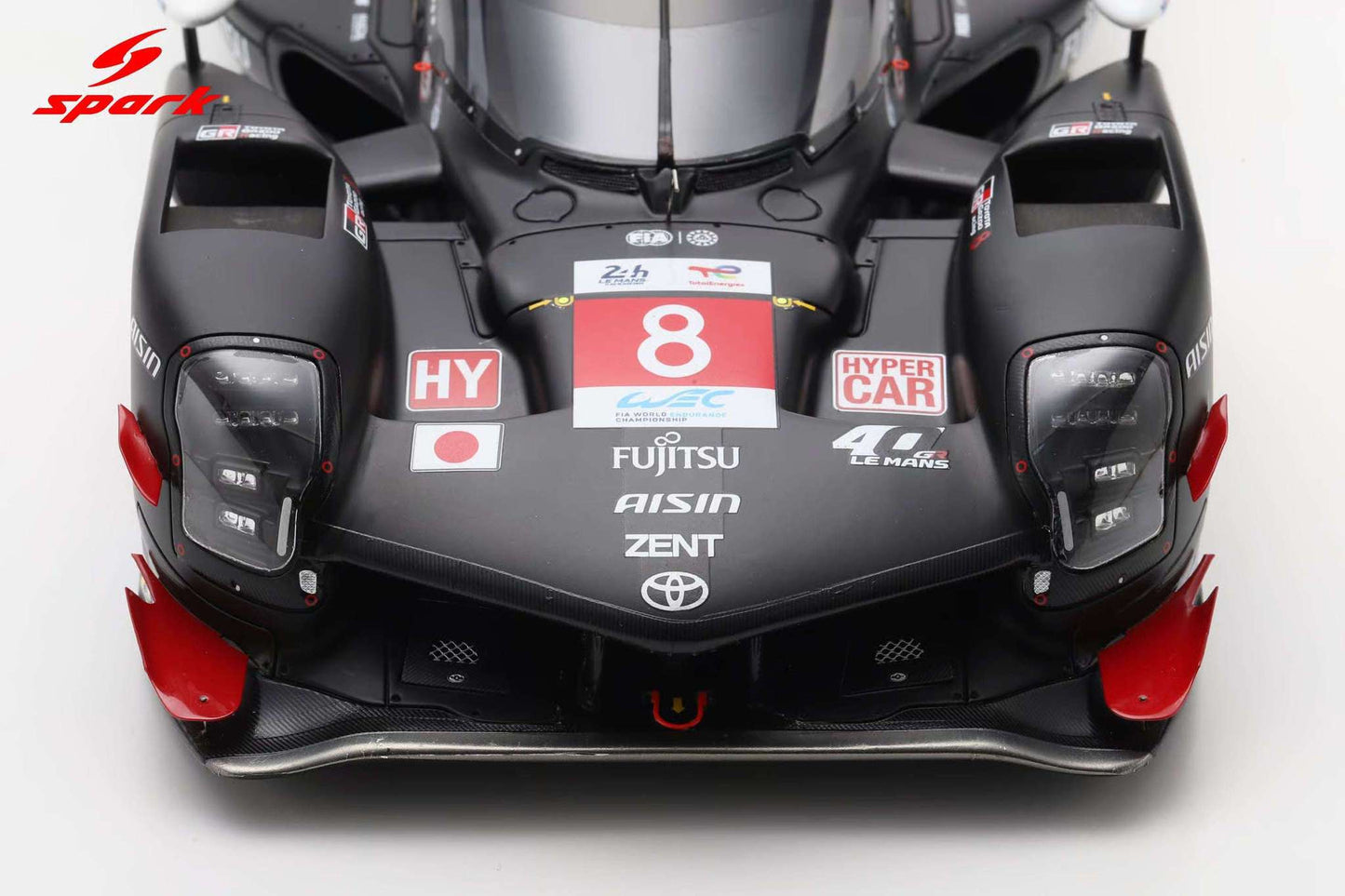 Spark Model Toyota GR010 Hybrid LMDh Team Toyota Gazoo Racing #8 WEC 24hrs Le Mans 2025 Black 1:18 WITH DISPLAY Cartsfy Inc.