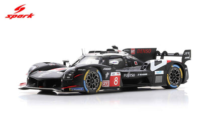 Spark Model Toyota GR010 Hybrid LMDh Team Toyota Gazoo Racing #8 WEC 24hrs Le Mans 2025 Black 1:18 WITH DISPLAY Cartsfy Inc.