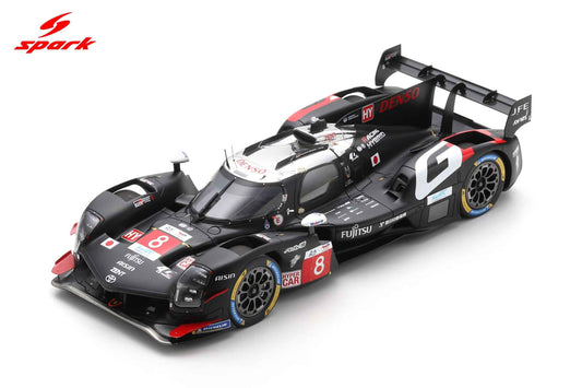 Spark Model Toyota GR010 Hybrid LMDh Team Toyota Gazoo Racing #8 WEC 24hrs Le Mans 2025 Black 1:18 WITH DISPLAY Cartsfy Inc.