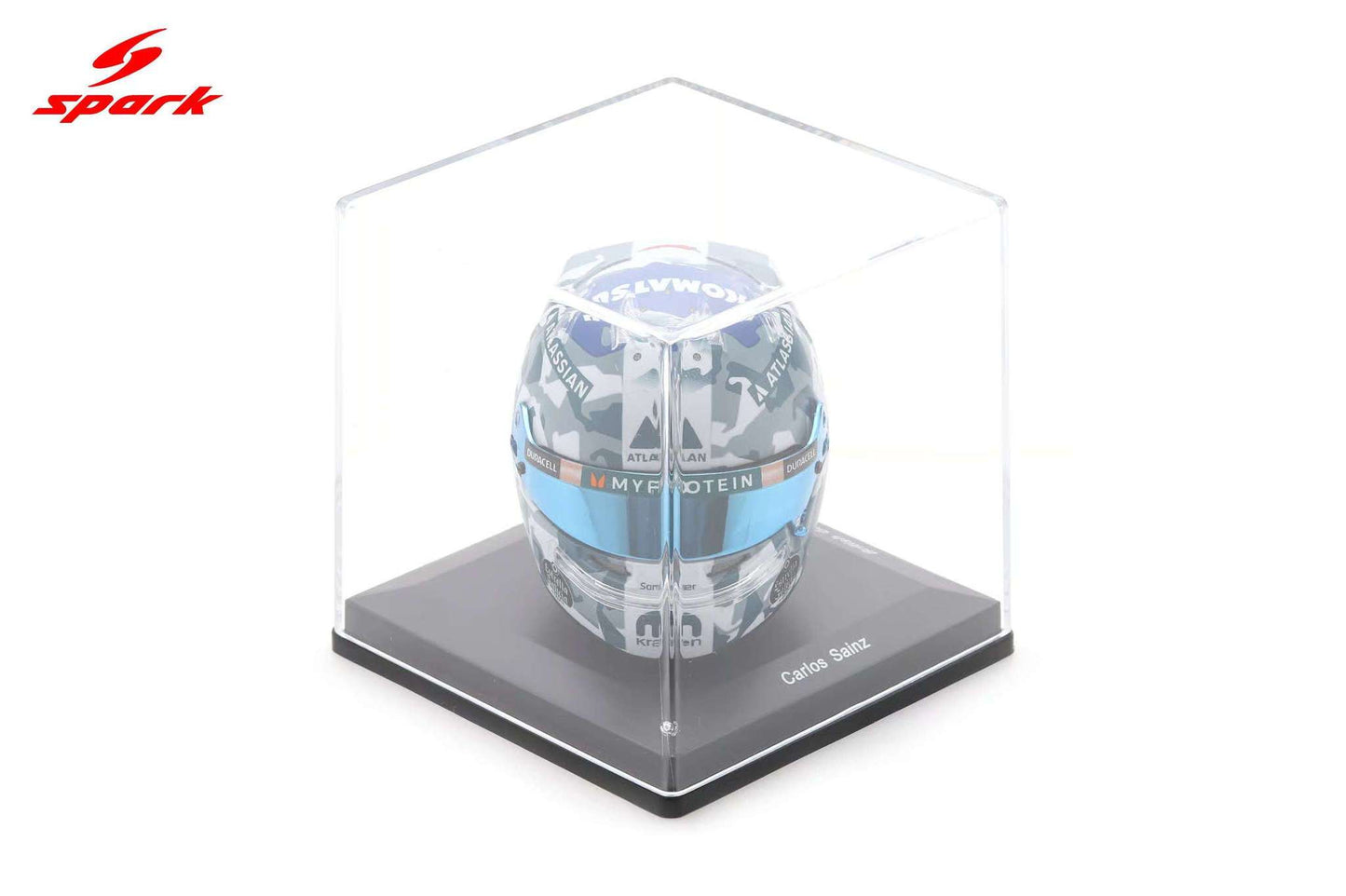 Spark-Model Williams Racing F1 Team Carlos Sainz Helmet British GP 2025 1:5 Cartsfy Inc.