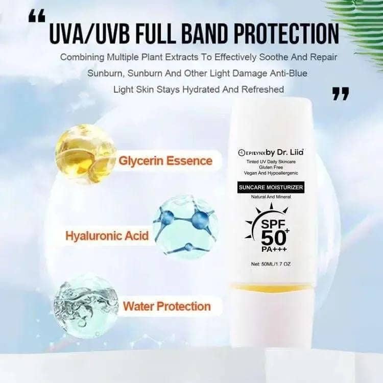 SPF 50 Mineral Moisturizer – Hydrating, Vegan & Sensitive-Skin Friendly EpiLynx Default Title Default Title-