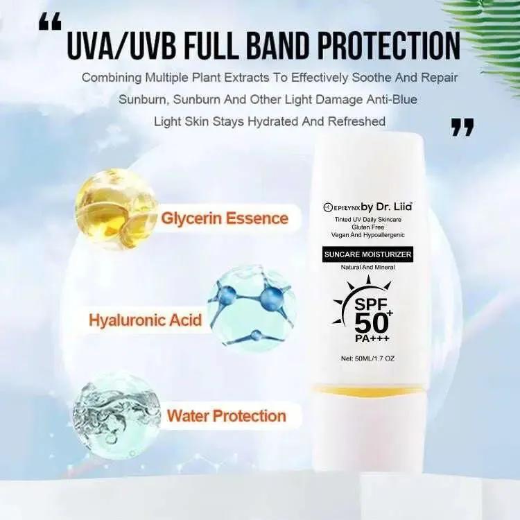 SPF 50 Mineral Moisturizer – Hydrating, Vegan & Sensitive-Skin Friendly EpiLynx Default Title Default Title-