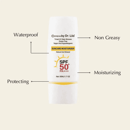 SPF 50 Mineral Moisturizer – Hydrating, Vegan & Sensitive-Skin Friendly EpiLynx Default Title Default Title-