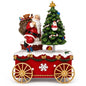 Spinning Christmas Tree Musical Box on Wheels BestPysanky Default Title Default Title-