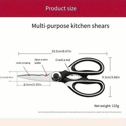 Stainless Steel Multifunctional Kitchen Scissors - Cartsfy Inc.