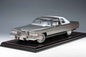 1:18 1976 Cadillac Coupe DeVille die-cast model car, academy grey metallic