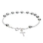 Sterling Silver Rosary Bracelet Cartsfy Inc.