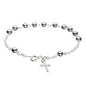 Sterling Silver Rosary Bracelet Cartsfy Inc.