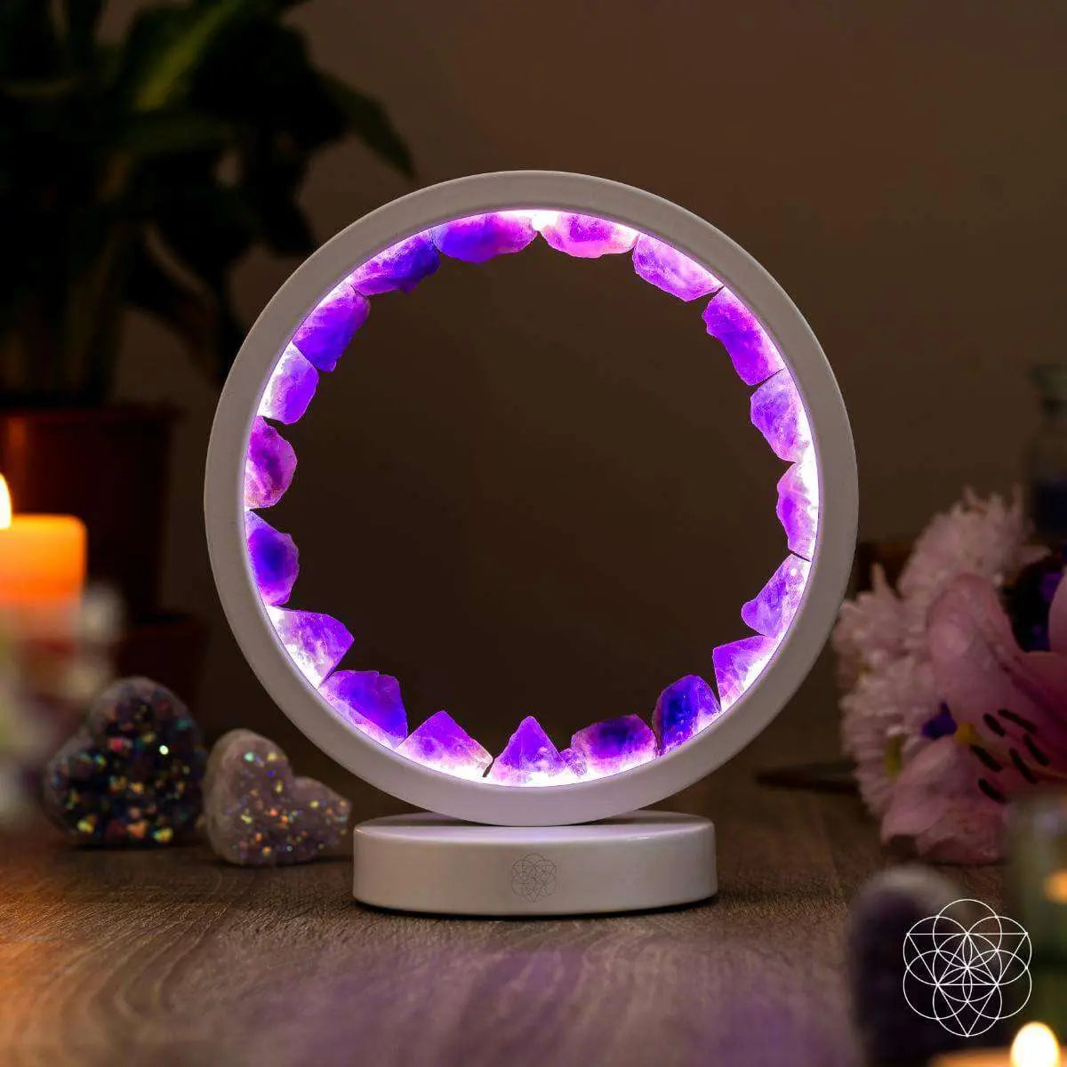 Stress Less, Sleep More – Amethyst Healing Lamp Cartsfy Inc.