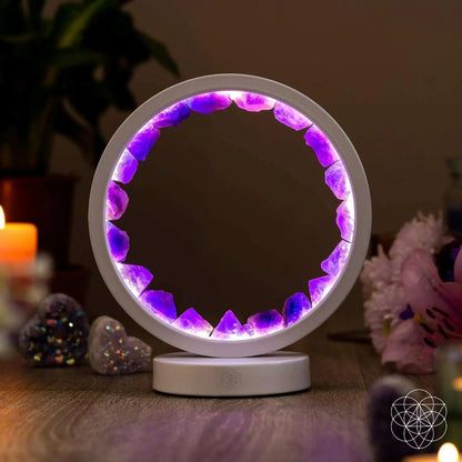 Stress Less, Sleep More – Amethyst Healing Lamp Cartsfy Inc.