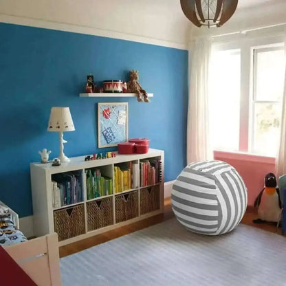 Stuffed Animal Storage Bean Bag Chair Cover Cartsfy Inc.