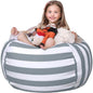 Stuffed Animal Storage Bean Bag Chair Cover Cartsfy Inc.