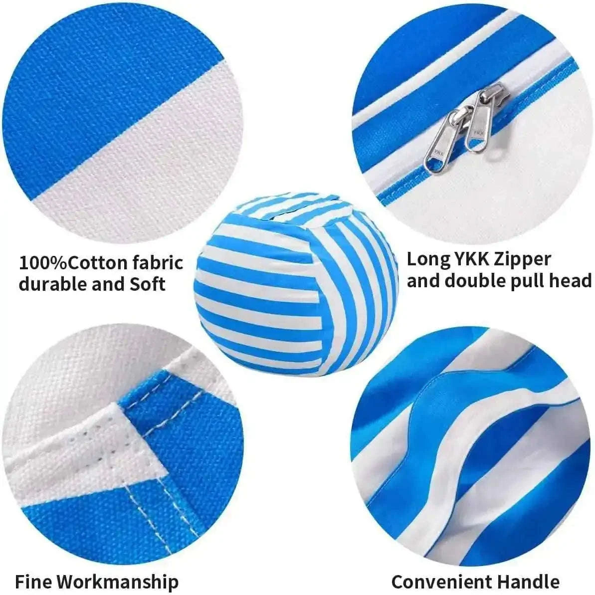 Stuffed Animal Storage Bean Bag Chair Cover Cartsfy Inc.