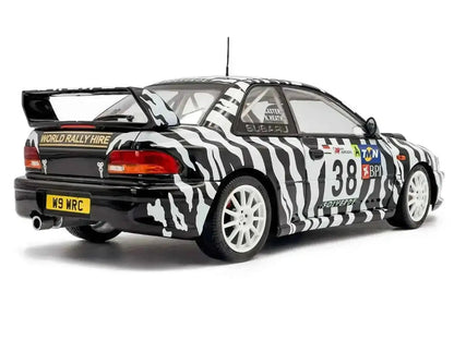 Subaru Impreza S5 WRC99 #38 Nigel Heath - Steve Lancaster "Rallye de Portugal" (2001) "Competition" Series 1/18 Diecast Model Car by Solido Cartsfy Inc.