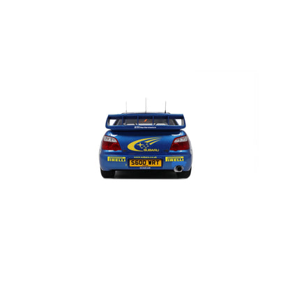 Otto 2003 Subaru Impreza WRC S9 #7 Winner Wales Rallye 2003 Blue 1:12