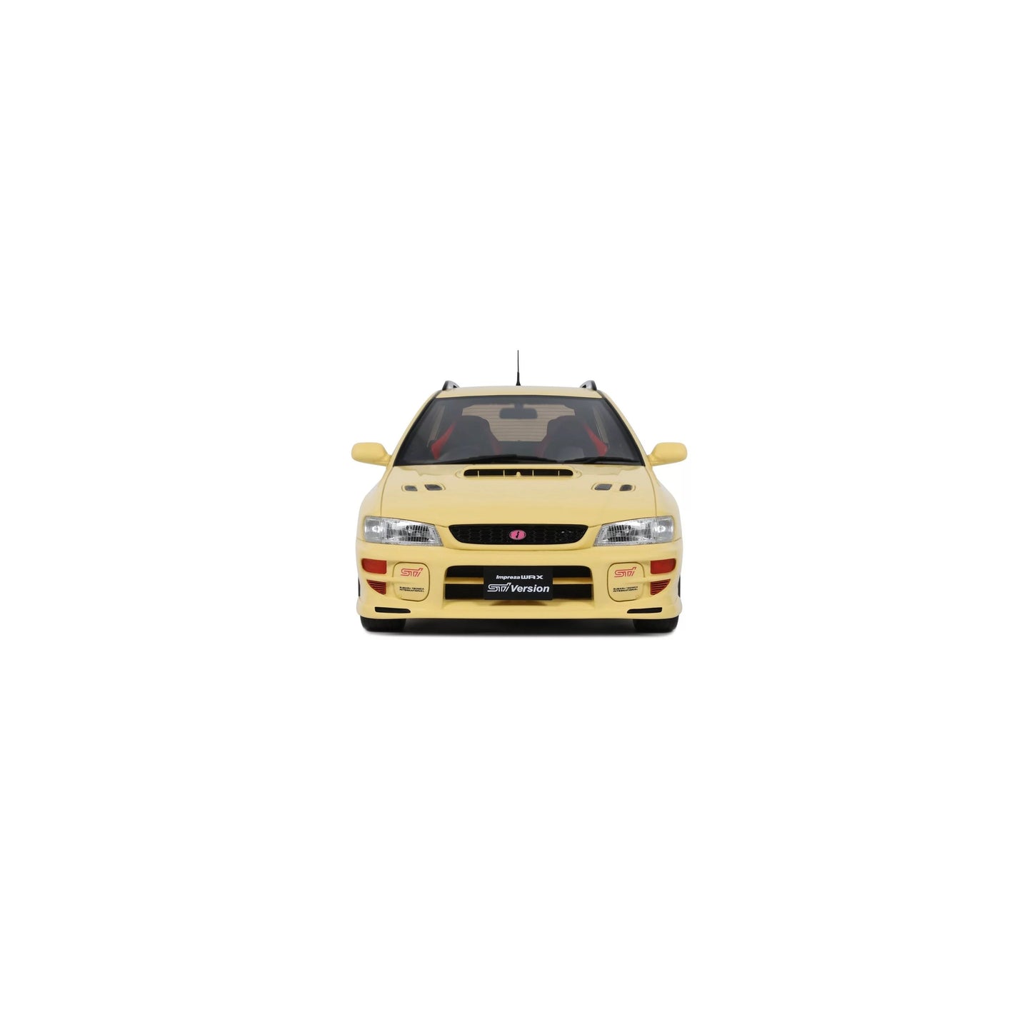 Otto 1999 Subaru Impreza WRX (GF8) STi Version VI Sport Wagon Cashmere Yellow 1:18