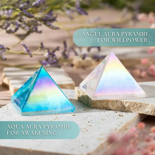 Summon My Power - Pyramids of Inner Fire Conscious Items Angel Aura Pyramid Aqua Aura Pyramid Angel Aura Pyramid-Aqua Aura Pyramid-