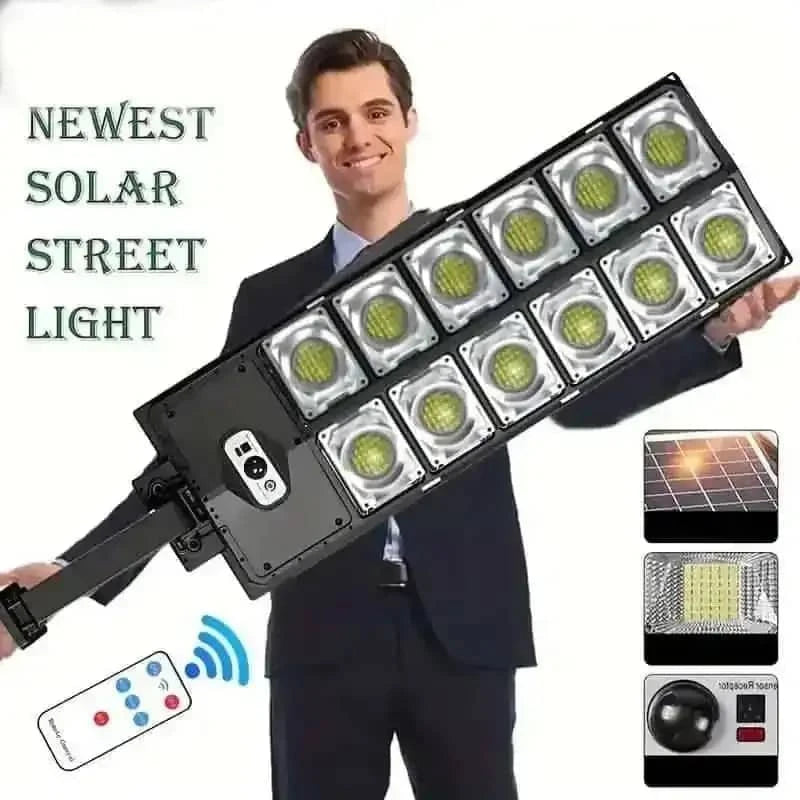 Super Bright 360 LED 3 Speed Double Row Solar Light Cartsfy Inc.