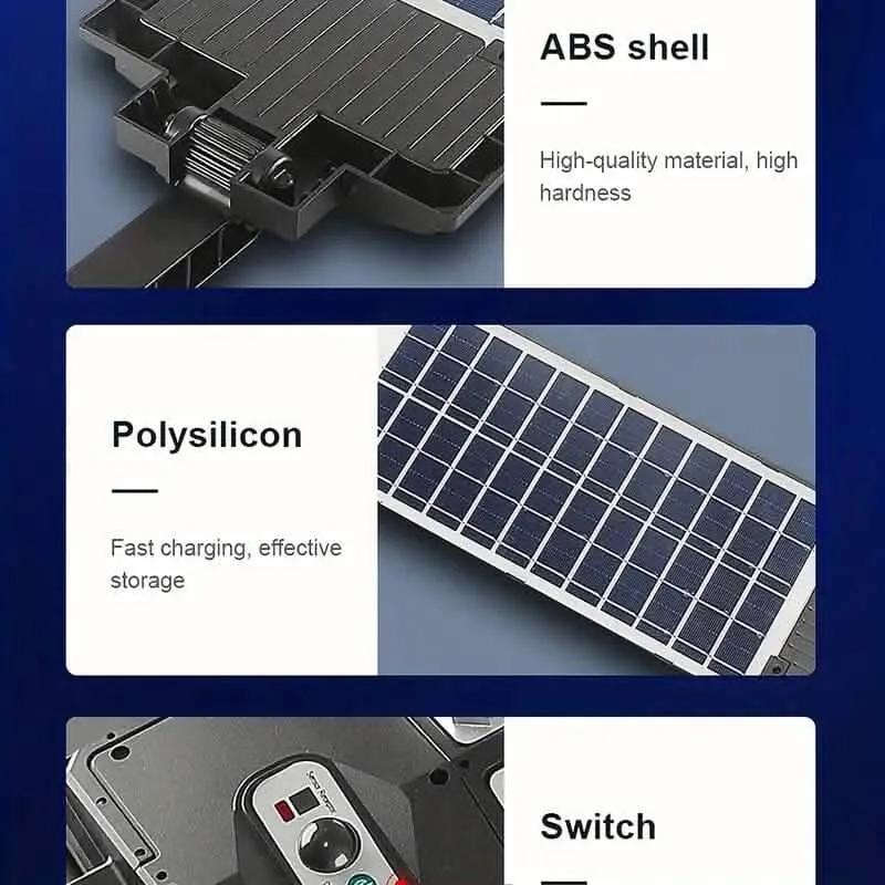 Super Bright 360 LED 3 Speed Double Row Solar Light Cartsfy Inc.