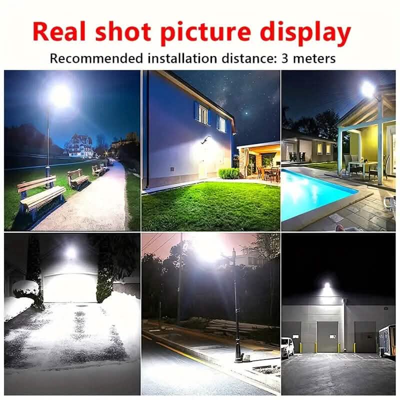 Super Bright 360 LED 3 Speed Double Row Solar Light - Cartsfy Inc.
