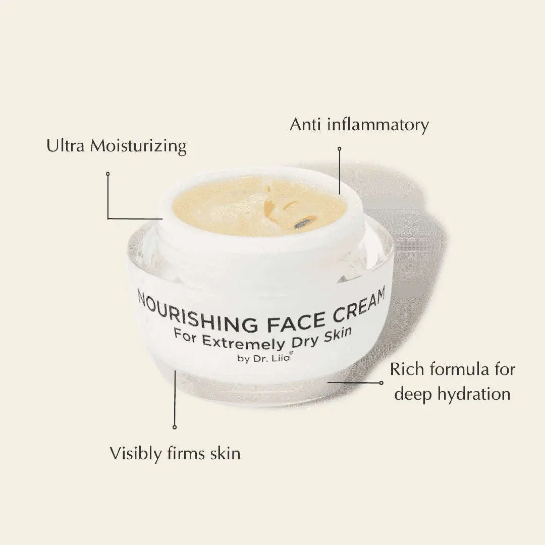 Super Nourishing Calming Face Cream for Extremely Dry & Sensitive Skin – Vegan & Hypoallergenic Cartsfy Inc.