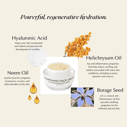 Super Nourishing Calming Face Cream for Extremely Dry & Sensitive Skin – Vegan & Hypoallergenic Cartsfy Inc.