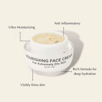 Super Nourishing Calming Face Cream for Extremely Dry & Sensitive Skin – Vegan & Hypoallergenic Cartsfy Inc.