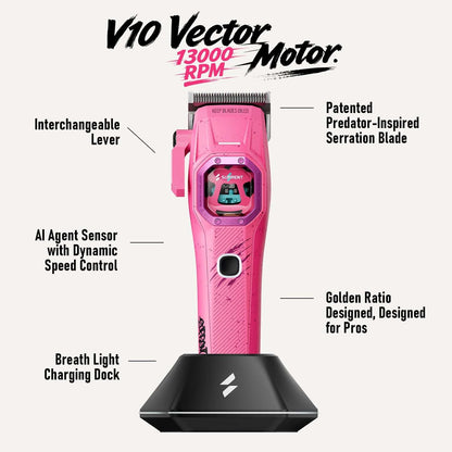SUPRENT FANGS Vice Edition Clipper Trimmer Combo HC976PX Cartsfy Inc.