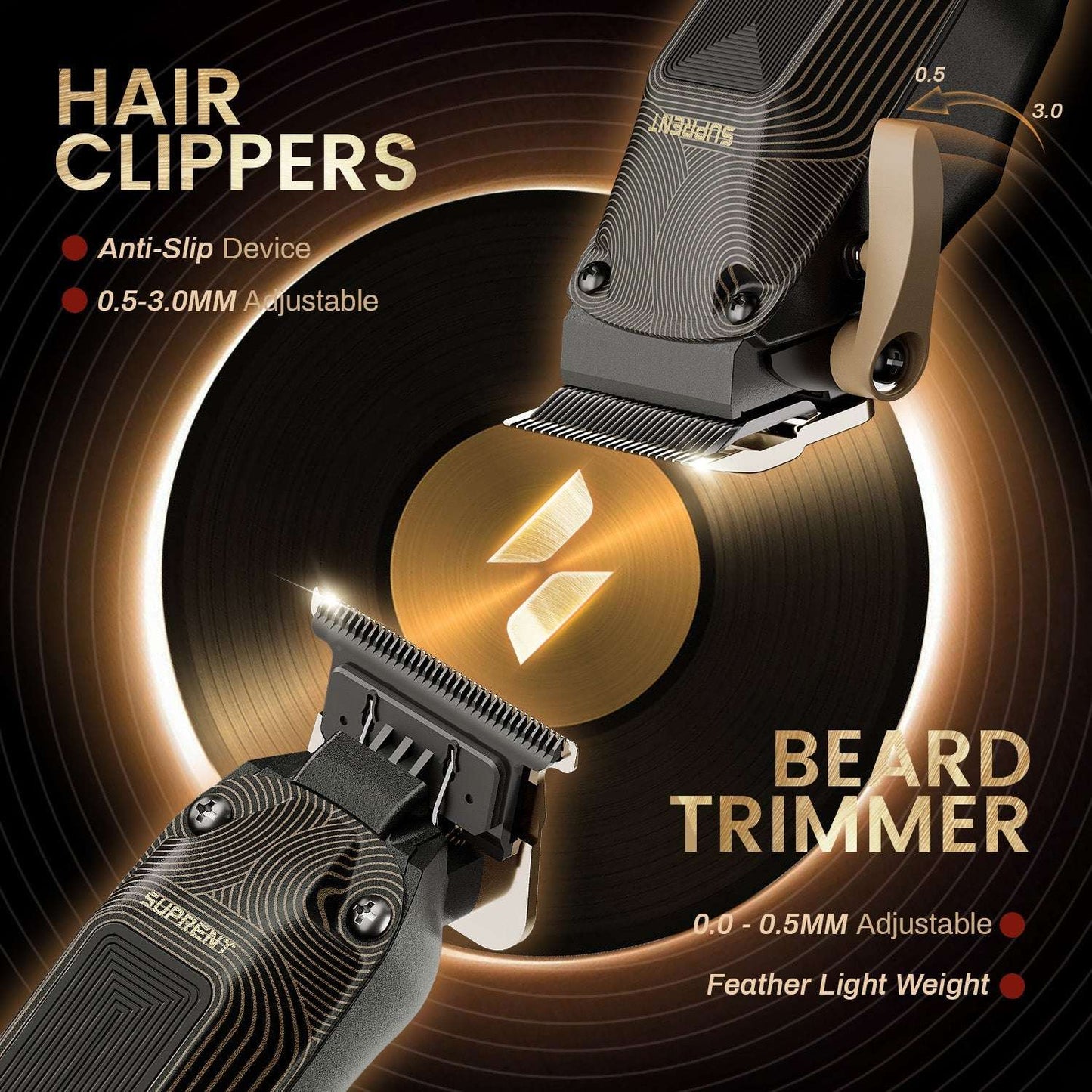 SUPRENT Ripple Clipper Trimmer Combo HC316BX Cartsfy Inc.