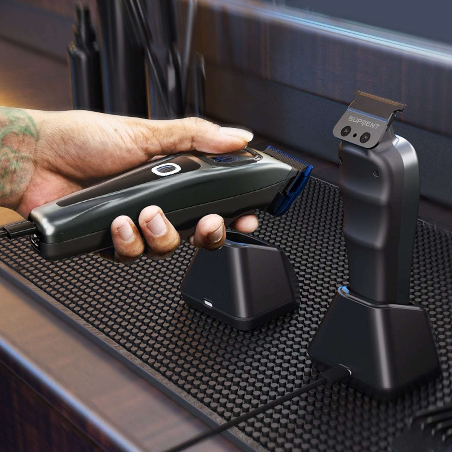 SUPRENT StormGray Clipper Trimmer Combo HC586TX Cartsfy Inc.