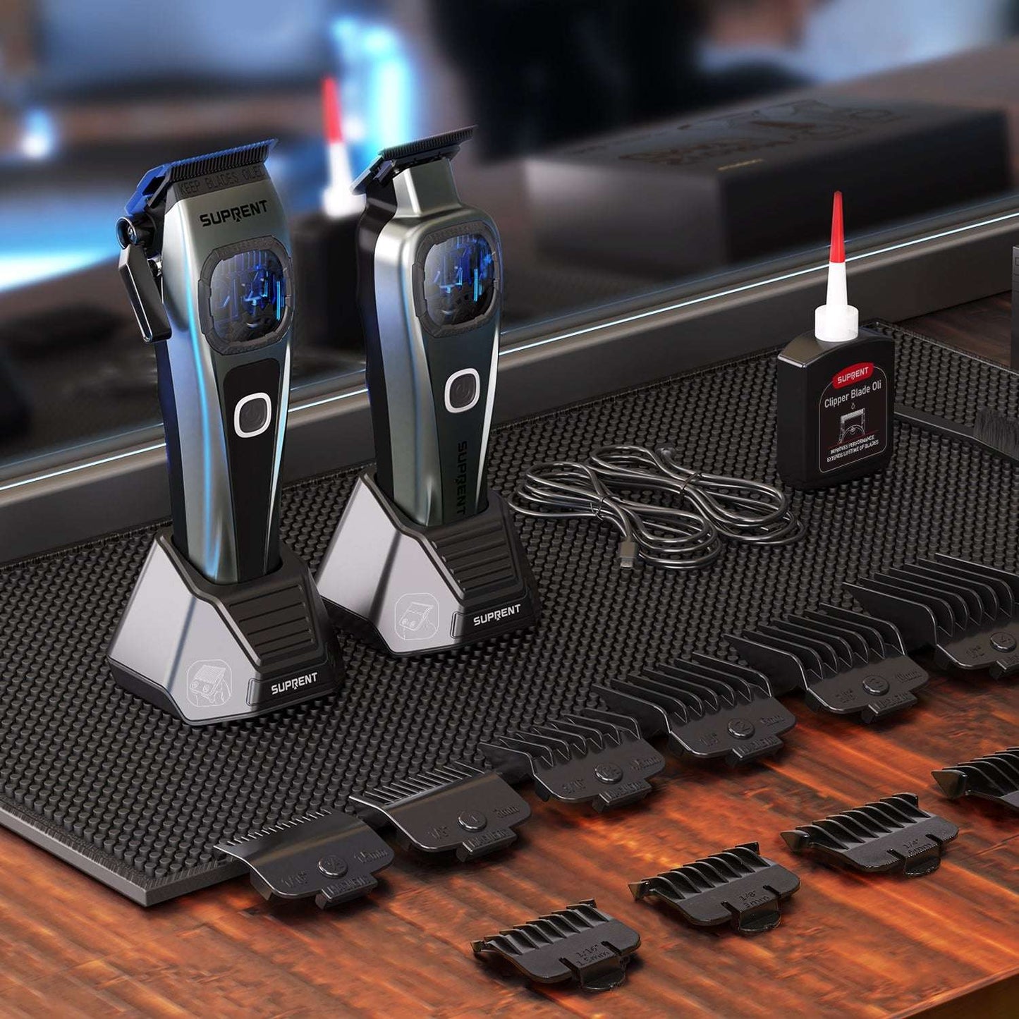 SUPRENT StormGray Clipper Trimmer Combo HC586TX Cartsfy Inc.