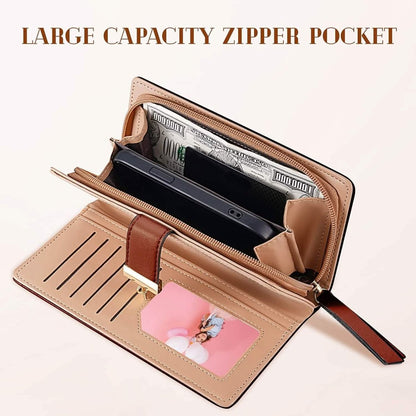 Sweet Cute Women's Long Leaf Bifold Wallet - Cartsfy Inc.
