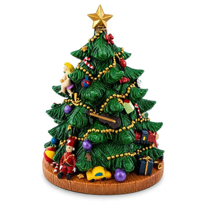 Tabletop Tree Spinning Musical Christmas Figurine BestPysanky Default Title Default Title-