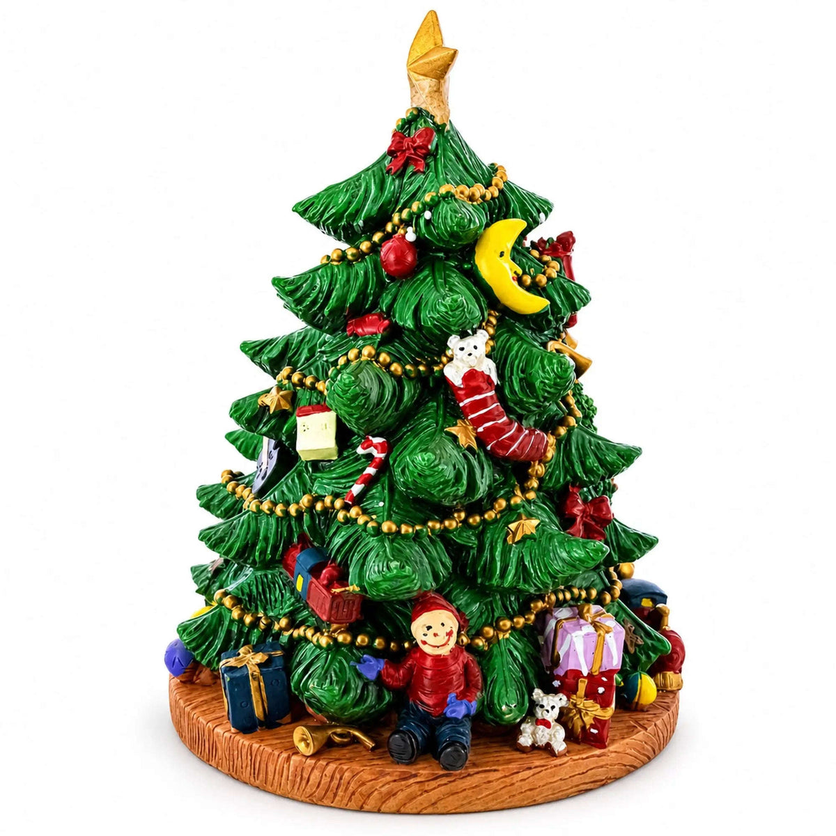 Tabletop Tree Spinning Musical Christmas Figurine Cartsfy Inc.