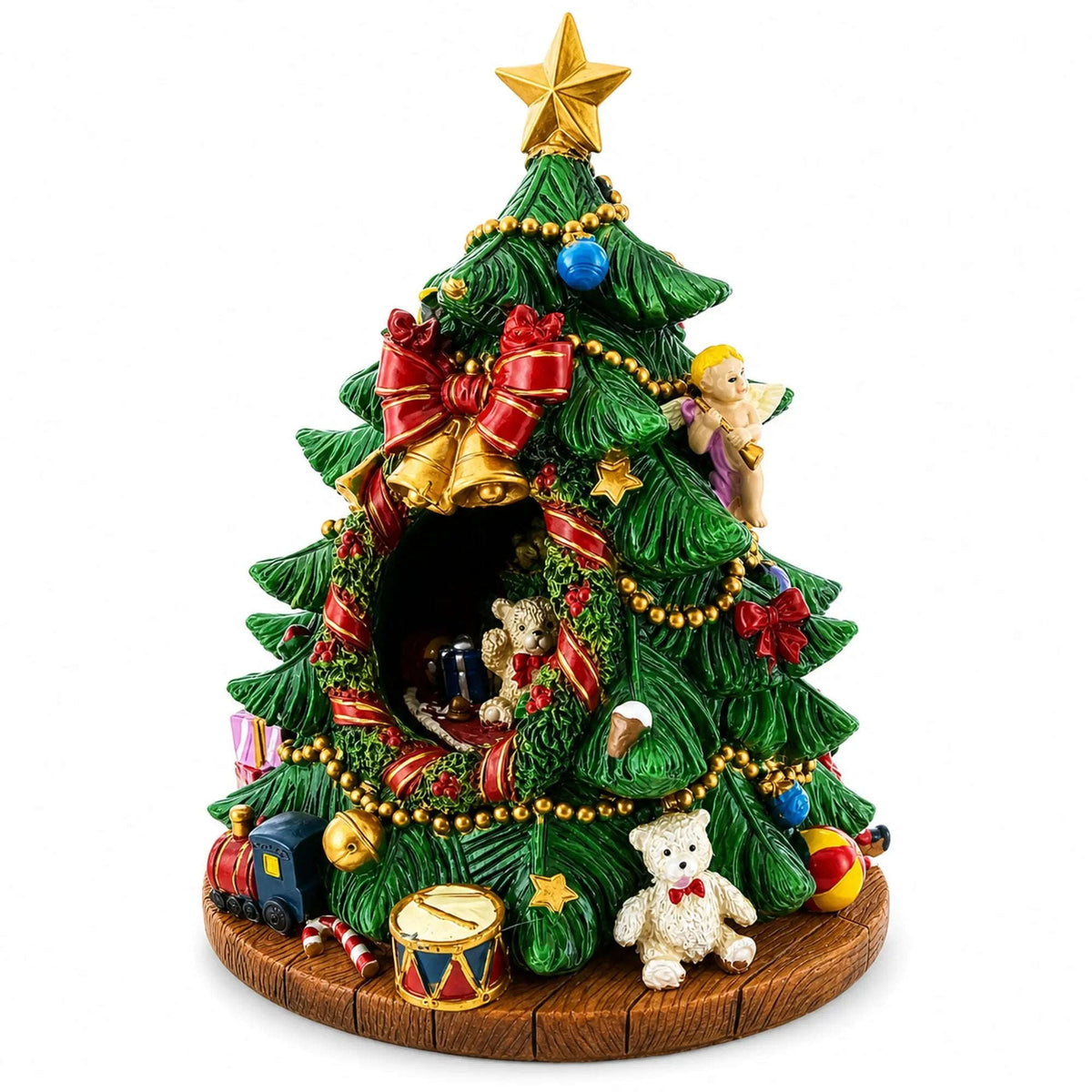 Tabletop Tree Spinning Musical Christmas Figurine Cartsfy Inc.