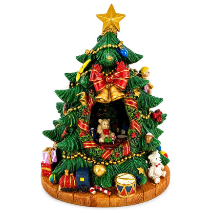 Tabletop Tree Spinning Musical Christmas Figurine Cartsfy Inc.