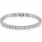 Tennis Single Row Synthetic Zircon Bracelet DailySale Default Title Default Title-