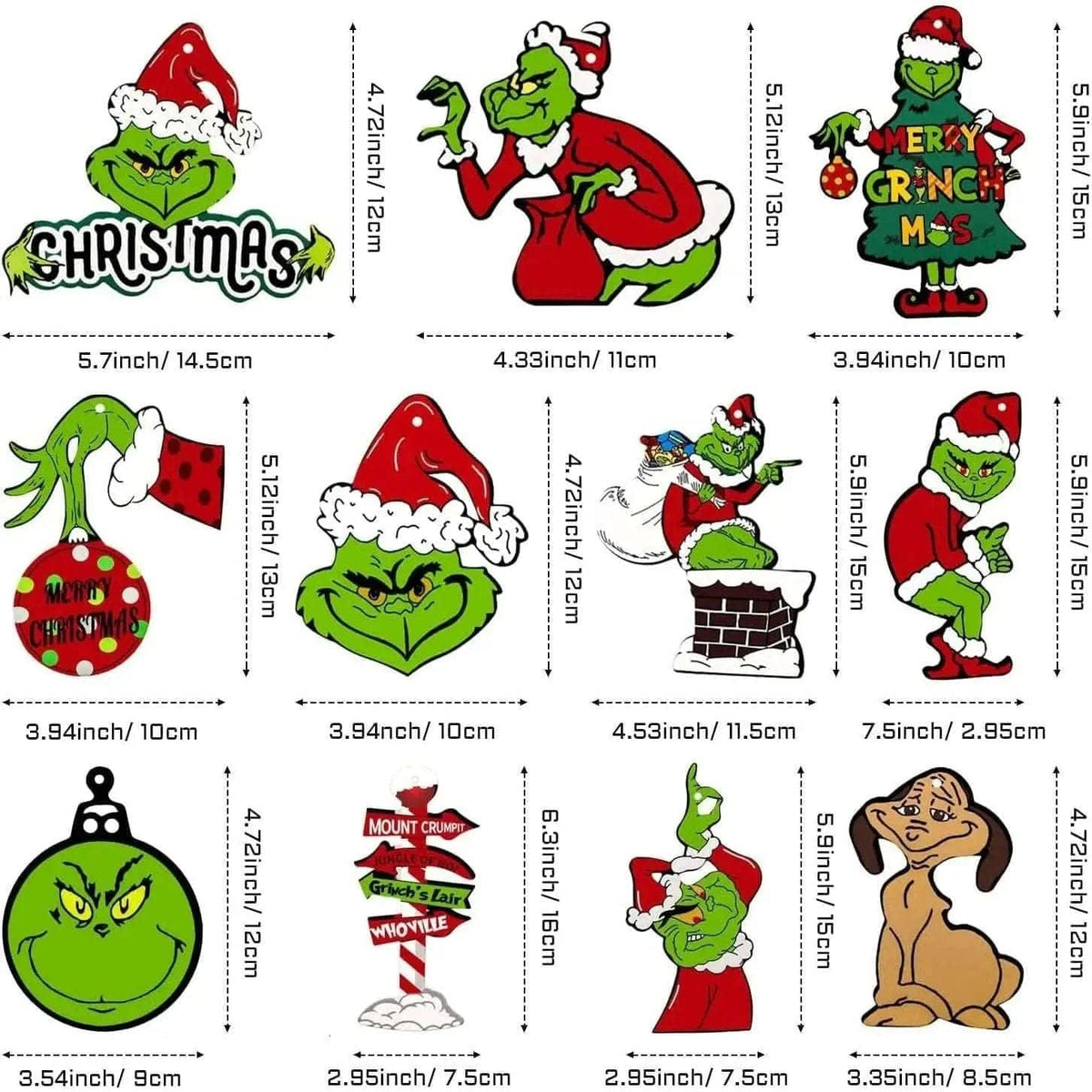 Tetor 2022 Christmas Ornament Christmas Tree Decorations DailySale Default Title Default Title-