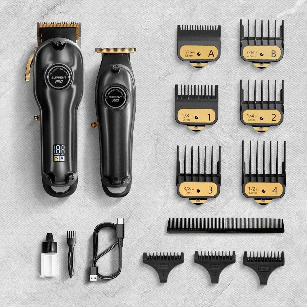 The Black Devil Clipper and Trimmer Set -  HC596BX Cartsfy Inc.