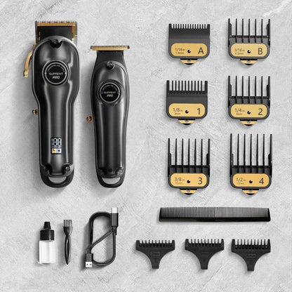 The Black Devil Clipper and Trimmer Set -  HC596BX Cartsfy Inc.