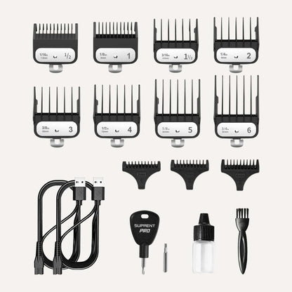 The Black Obsidian Professional Clipper and Trimmer Set - HC776BX Cartsfy Inc.