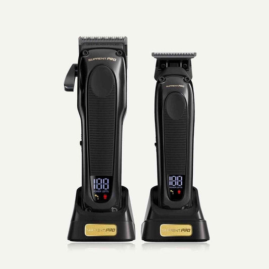 The Black Obsidian Professional Clipper and Trimmer Set - HC776BX Cartsfy Inc.